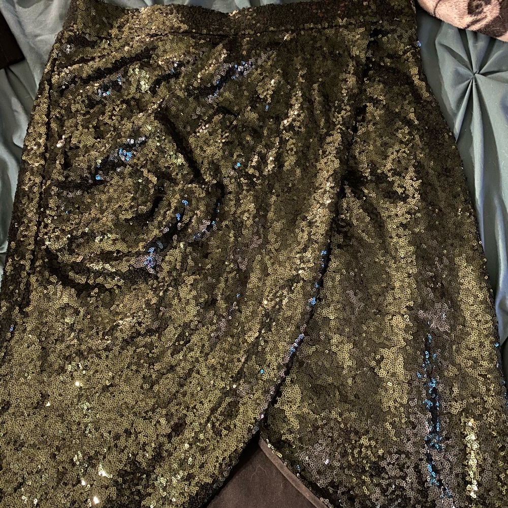 Eloquii sequin skirt